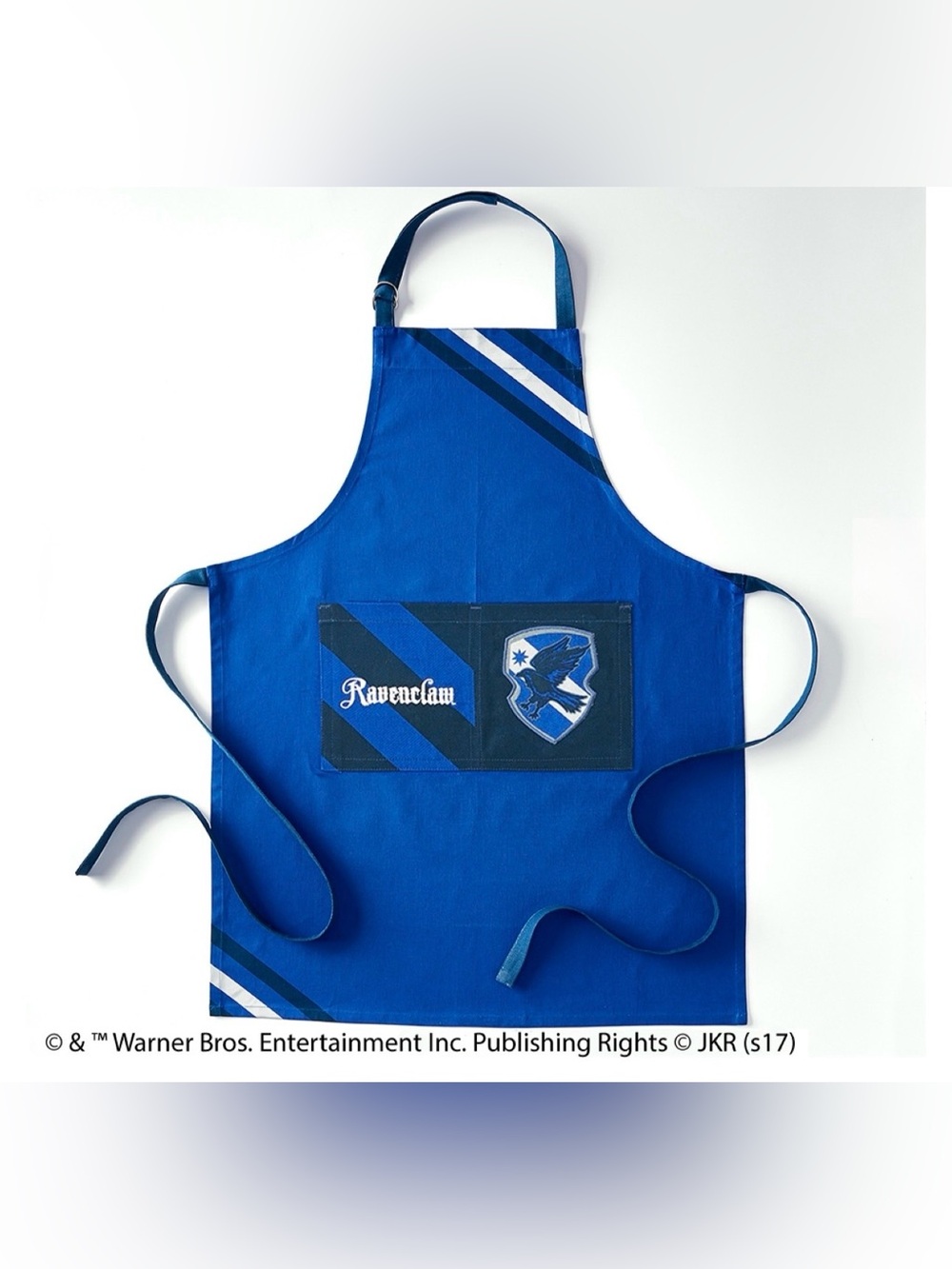 Williams Sonoma Harry Potter Ravenclaw Hogwarts Apron in blue, one size